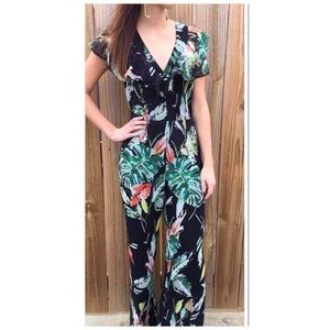 adelyn rae tropical jumpsuit